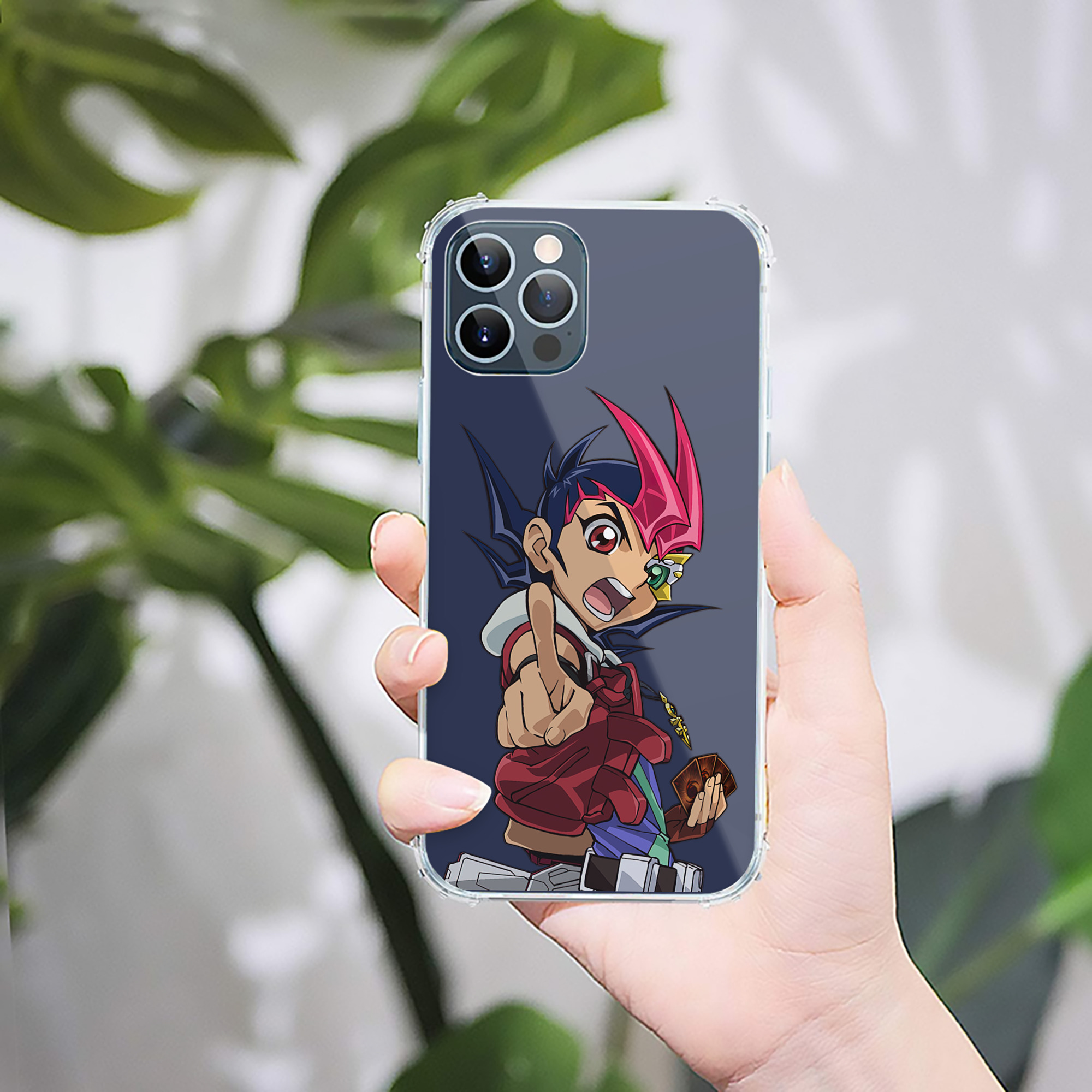 （画像用） 遊☆戯☆王 Yu-Gi-Oh! 【iPhone 12シリーズ対応】透明スマホケース（クリアソフトケース）